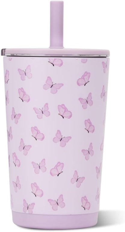 HydroJug Everyday Tumbler 14 oz, Ceramic-Lined Straw Cup, Flutter | Vacuum - Image 2