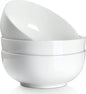 QINLANG 3 Pack Salad Bowl, 8 inch 60 oz Large Serving Bowl Set, Deep Bowl by QINLANG