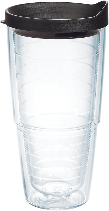 Tervis Clear & Colorful Lidded Made in USA Double Walled Insulated Tumbler by TervisTumblerCompany