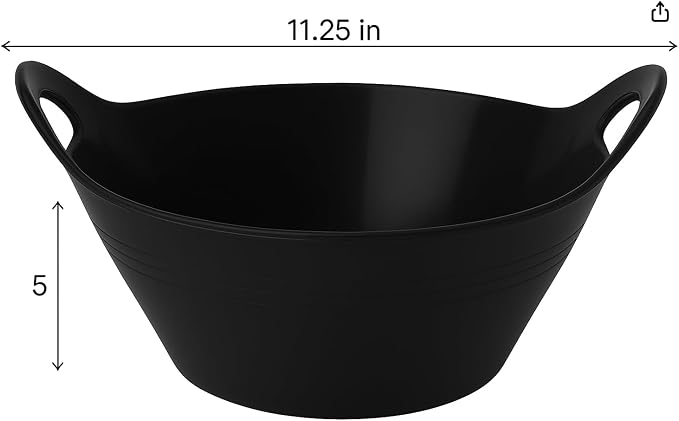 Mintra Home Plastic Bowls with Handles - Image 2