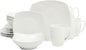 Gibson Home Zen Buffet White Porcelain Dinnerware Set by GibsonHomewares