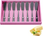 YDware Butter Knives, 18/10 Stainless Steel 6.10 Inch Black Cheese Spreader by BuyerStar