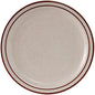 Tuxton China TBS-022 Plate, 8-1/8" Diameter, Round, Narrow Rim, Microwave and Dishwasher Safe, Oven Proof, Fully Vitrified, Ceramic, Bahamas, Pack of 36