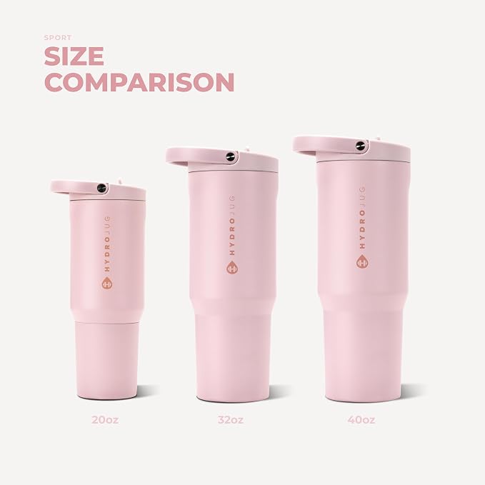 HydroJug Sport 32 oz Insulated Stainless Steel Water Bottle - Image 5
