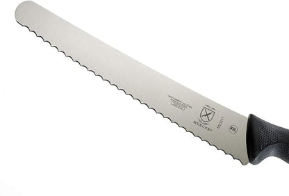 Mercer Culinary M23211 Millennia Black Handle, 10-Inch Left Handed Wavy Edge - Image 3