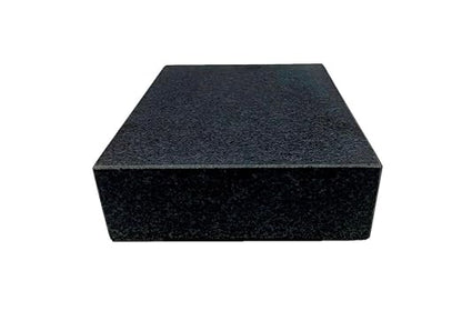 HHIP 4401-1597 6" X 8" X 2" Granite Surface Plate, Grade B, 0 Ledge