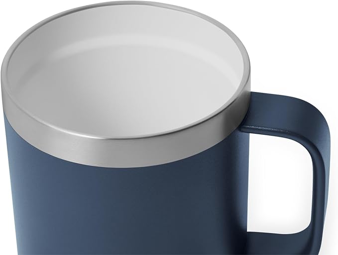 YETI Rambler 10 oz Ceramic Lined Stackable Mug, Vacuum Insulated, Stainless - Image 5