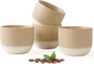 INGOFIN Ceramic Espresso Cup Set of 4-4.2 oz Espresso Cup by INGOFIN