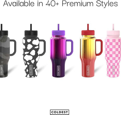Coldest Tumbler with Handle and Straw - Image 3