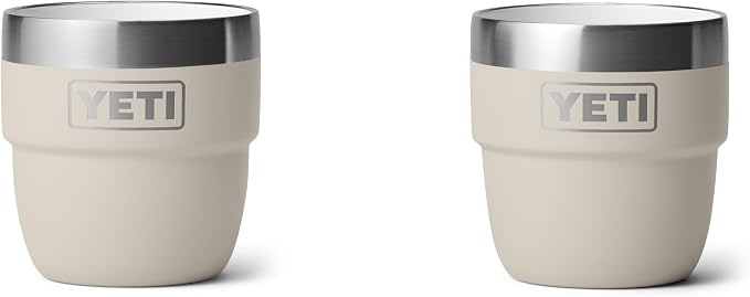 YETI Rambler 4 oz Stackable Cup, Stainless Steel, Vacuum Insulated by YETI