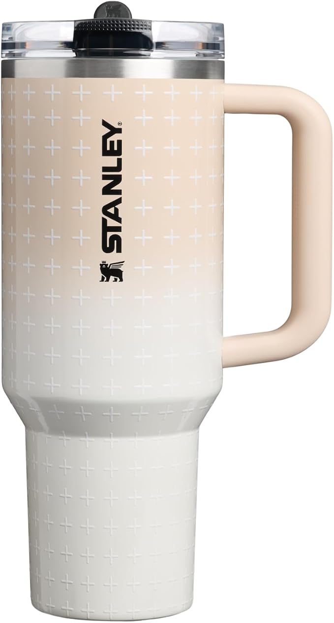 STANLEY Quencher ProTour Flipstraw Tumbler, 40 oz, Champagne Plus | Built-In by Unknown