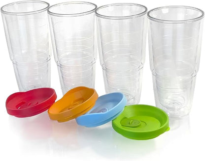 Lily's Home 20 oz 4 pack Insulated Tumbler Cups - Image 7