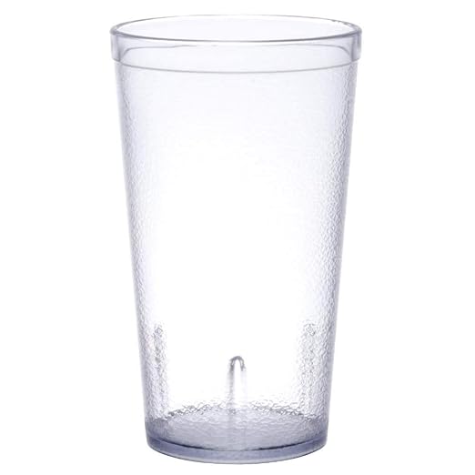 G.E.T. 6616-1-CL-EC Heavy-Duty Plastic Restaurant Tumblers, 16 Ounce, - Image 2