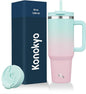 Konokyo 40 oz Insulated Tumbler Water Bottle by Konokyo