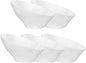 Bestluck 20 Oz White Plastic Party Bowls, 12 Pack | Disposable Snack Bowls by Bestluck