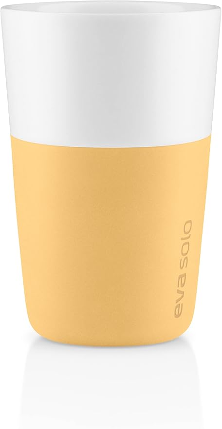 Eva Solo | 2 Cafe Latte Tumbler Mugs | 12 oz Porcelain Coffee Cup Tumblers - Image 3