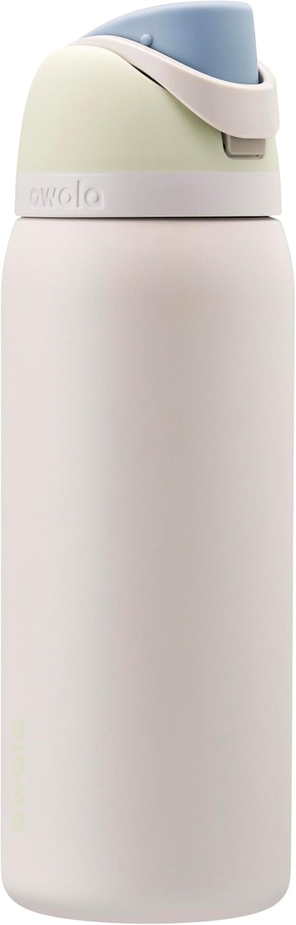 Owala FreeSip Stainless Steel Water Bottle 32 oz Iced Breeze by Unknown