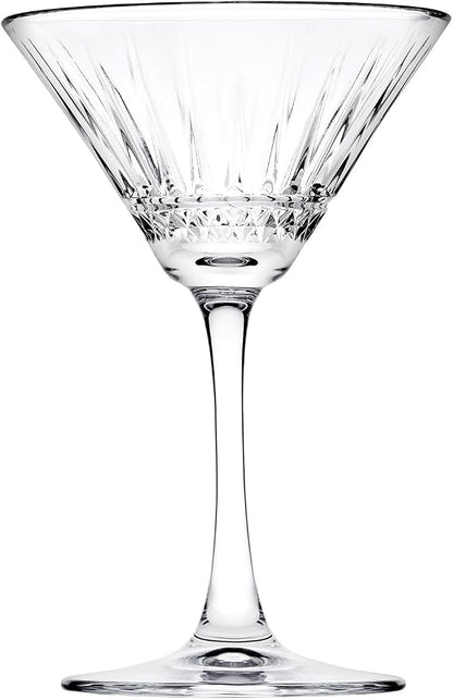 Pasabahce Vintage Martini Glasses Set of 4, Cocktail Cups 7.5 Oz, Vintage - Image 2
