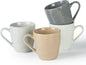 famiware Mars 4 Pieces Coffee Mug, 14oz Tea Mug, Catering Mugs by Famiware