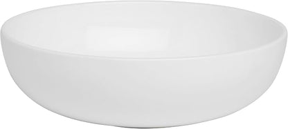 Everyday White by Fitz and Floyd Nevaeh Coupe 16 Piece Dinnerware Set, Service - Image 8