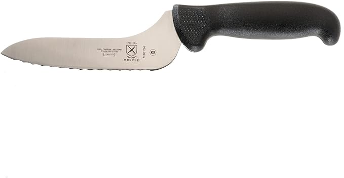 Mercer Culinary M18134BK Bread Knife, Millennia Black by MercerCulinary
