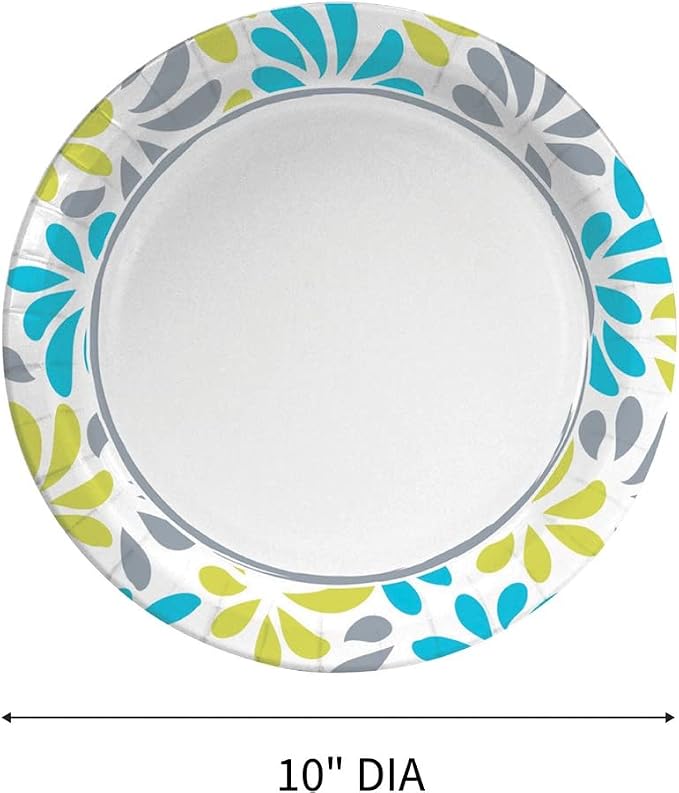 Genuine Joe Printed Paper Plates - Image 6