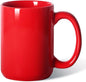16 OZ Coffee Mug, Classic Blank Ceramic Cup by Smilatte