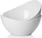 Samsle Porcelain Large Serving Bowl Set, 48 Oz Big Salad bowls, Large Serving by Samsle