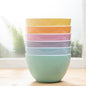 Set of 6 Large Bowls, 5.5-Inch 30.4 OZ ColorPop Melamine Bowls, Unbreakable by bzyoo