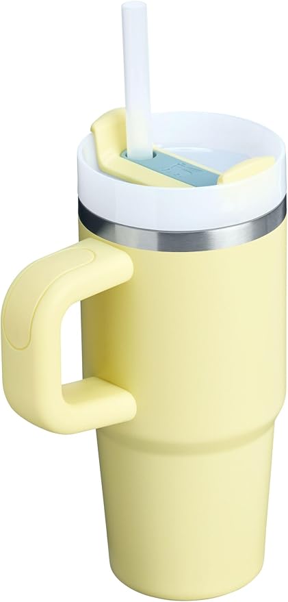 STANLEY Quencher H2.0 Flow State Tumbler, 14 oz, Pomelo | Handle and Straw | - Image 3