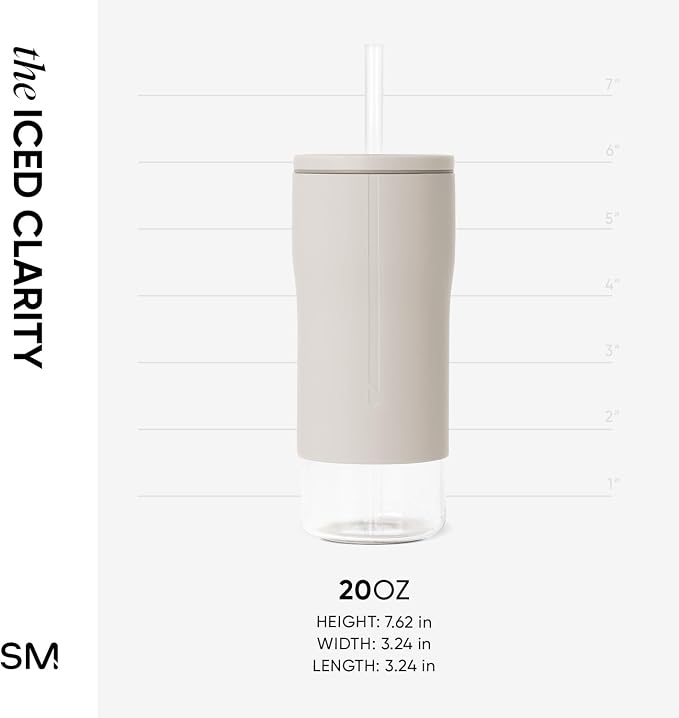 Simple Modern Glass Iced Coffee Cup - Image 5
