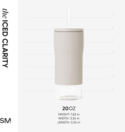 Simple Modern Glass Iced Coffee Cup - Image 5