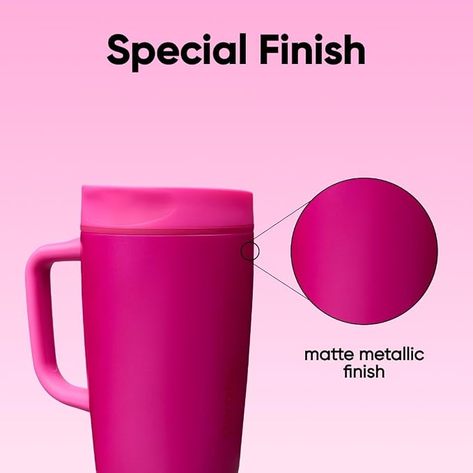 Owala SmoothSip Slider Stainless Steel Insulated Travel Mug - Image 7