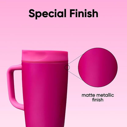 Owala SmoothSip Slider Stainless Steel Insulated Travel Mug - Image 7