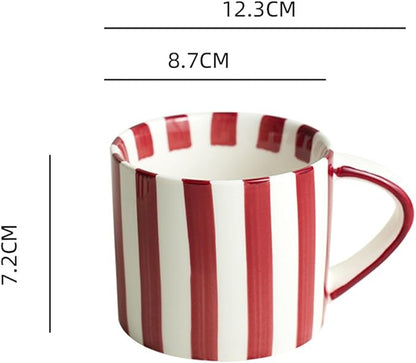 8 Oz Ceramic Coffee Mug Espresso Cups - Image 5