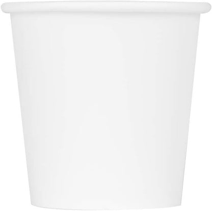 Karat 4oz Paper Espresso Coffee Cup, Disposable Mouthwash Cup, Hot and Cold by Karat