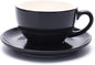 Coffeezone Ceramic Cup and Saucer Cappuccino Latte Art and Manual Brew Coffee by Coffeezone