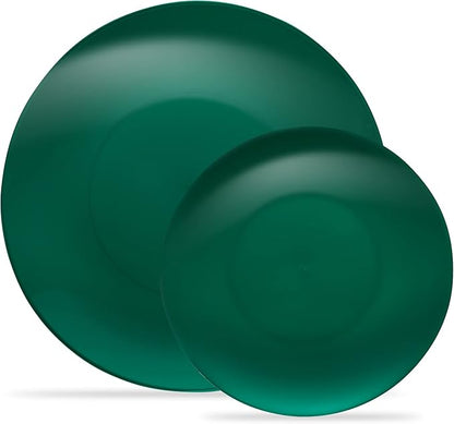 PLASTICPRO 64 Piece Combo Plates Christmass Set includes 32-7'' inch Plates & by PLASTICPRO