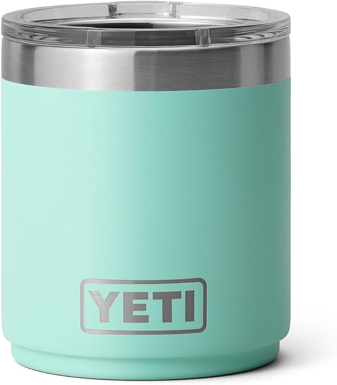 YETI Rambler 10 oz Ceramic Lined Lowball 2.0, Vacuum Insulated by YETI