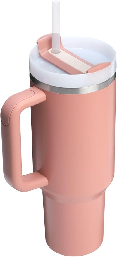 STANLEY Quencher H2.0 Flow State Tumbler, 40 oz, Sienna | Handle and Straw | - Image 3