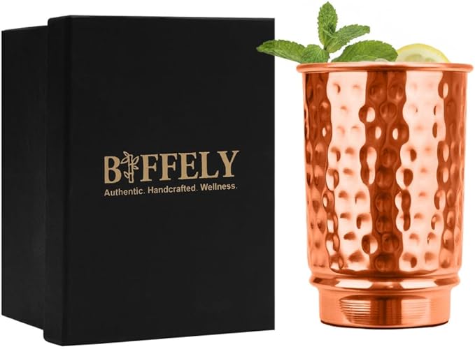 100% Pure Copper Tumblers |BPA Free| No coating| Lacquer Free| Handcrafted - Image 2