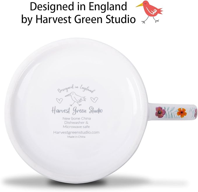 Flamingo Coffee Mug, 12oz New Bone China Tea Mug, Birthday & Summer Gift - Image 7