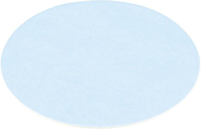 Restaurantware Paper Coasters 100 Pack of 3.5 Inch Disposable Beverage Coasters Absorbent for Hot and Cold Drinks Blue Coffee Cup Essentials for Table Decor, Kitchen, Home Patio or Living Room