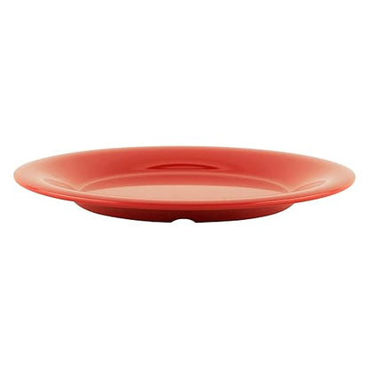 GET 5.5" Heavy-Duty Wide Rim Melamine Bread & Butter Plate (Set of 12)