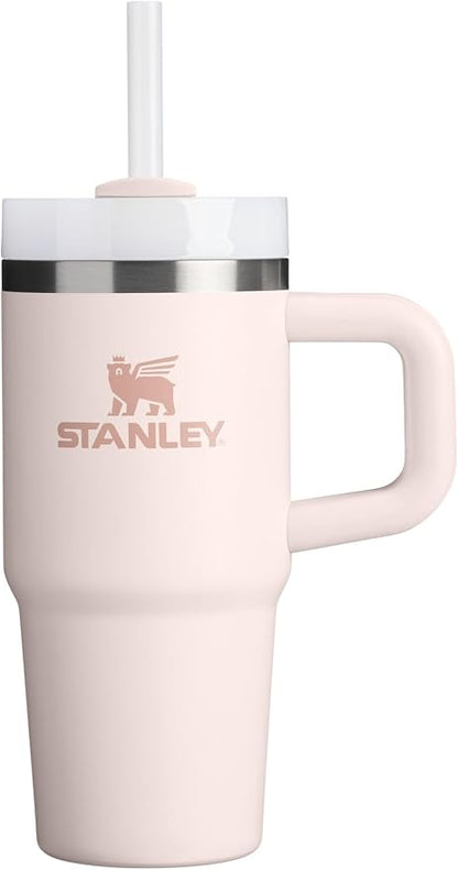 STANLEY Quencher H2.0 Flow State Tumbler, 14 oz, Rose Quartz 2.0 | Handle and by Unknown