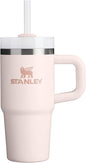 STANLEY Quencher H2.0 Flow State Tumbler, 14 oz, Rose Quartz 2.0 | Handle and by Unknown