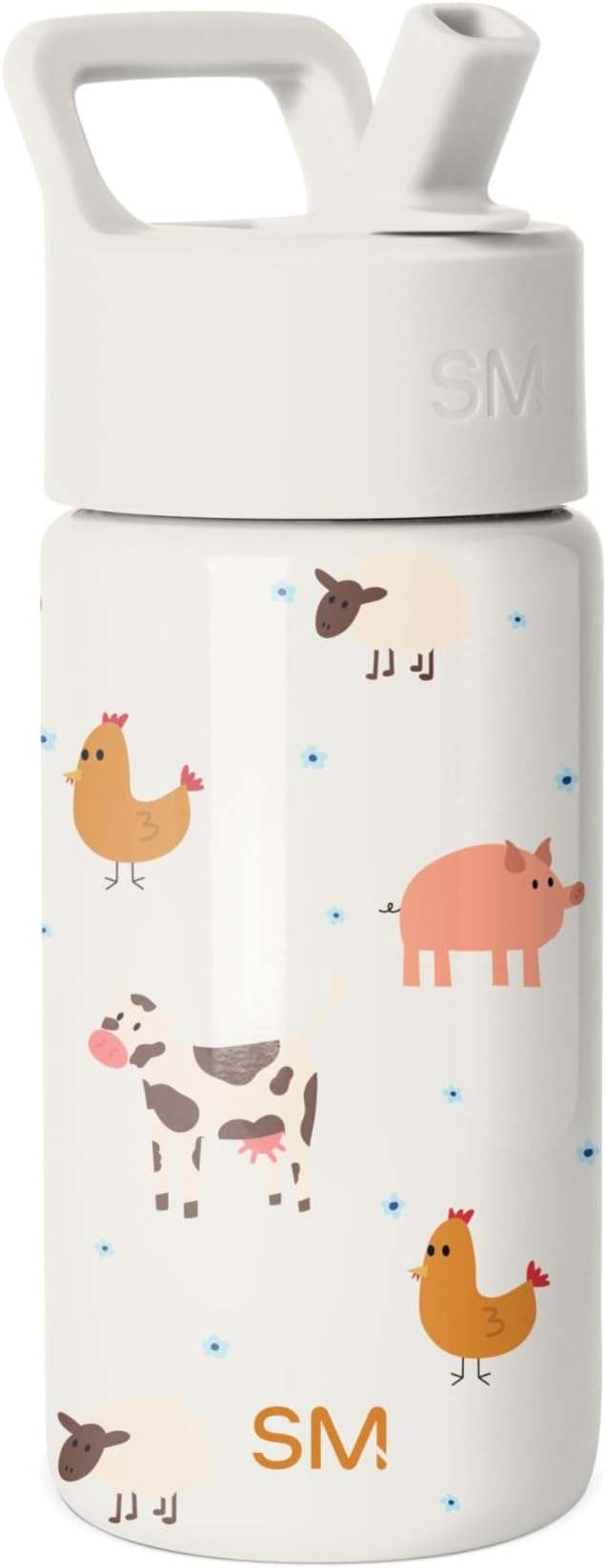 Simple Modern Kids Water Bottle & Toddler Cup | 14oz | Farm Animals | Insulated by Unknown