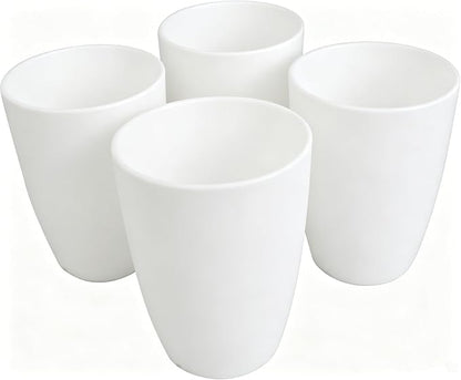 Wheat Straw Cups Set of 4, Drinking Cup Reusable Cups | 12 Oz Reusable Cup by Soptalles