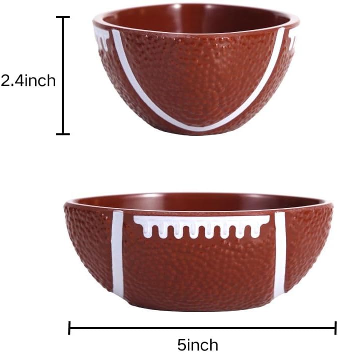 5 Inch Small Serving Bowls Set for 4，Melamine Jewelry Bowl | Dessert，Ice - Image 2