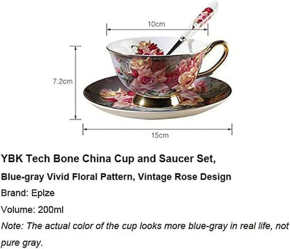 Bone China Cup& Saucer Set - Image 2